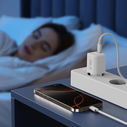 Tech-Protect NCM33W 2-port USB-A, USB-C Network Charger PD 33W / QC3.0 White