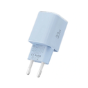 Tech-Protect NCM33W 2-port USB-A, USB-C Network Charger PD 33W / QC3.0 Baby Blue