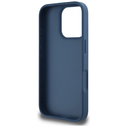 Guess Grained Roses Big 4G logo Apple iPhone 16 Pro Max blue