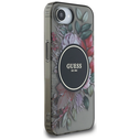 Guess IML Flowers MagSafe Apple iPhone 17e / 16e black