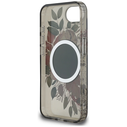 Guess IML Flowers MagSafe Apple iPhone 17e / 16e black