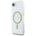 Guess IML Glitter Circle MagSafe Apple iPhone 17e / 16e clear