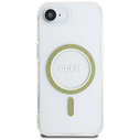 Guess IML Glitter Circle MagSafe Apple iPhone 17e / 16e clear