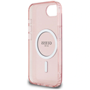 Guess IML Glitter Circle MagSafe Apple iPhone 17e / 16e pink