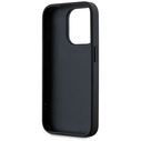 Karl Lagerfeld Saffiano Athleisure Stripes Cord Apple iPhone 15 Pro black-pink