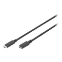 Καλώδιο USB Digitus Type-C extension cable - USB-C to USB-C - 70 cm
