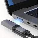 4smarts Explorer ComboCord USB-C / USB-C, MagSafe 100W 2m black