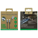 4smarts Explorer ComboCord USB-C / USB-C, MagSafe 100W 2m black