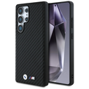 BMW Leather Carbon MagSafe Samsung Galaxy S25 Ultra black