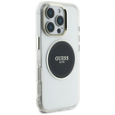 Guess IML Metal Colored Circle Classic Logo MagSafe Apple iPhone 16 Pro Max black