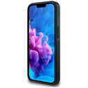Guess IML Metal Glitter 4G Circle Triangle MagSafe Apple iPhone 17e / 16e black