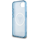 Guess IML Metal Glitter 4G Circle Triangle MagSafe Apple iPhone 17e / 16e blue