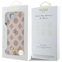 Guess Peony Script Logo MagSafe Apple iPhone 17e / 16e brown
