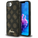 Guess Peony Script Logo MagSafe Apple iPhone 17e / 16e black
