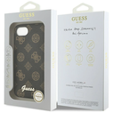 Guess Peony Script Logo MagSafe Apple iPhone 17e / 16e black