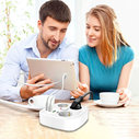 Tech-Protect PCS3X4 Power Strip 2xUSB-A, 2xUSB-C, 3xSocket AC 200cm White
