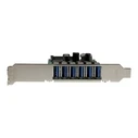 Controller PCIe StarTech.com 7 Port USB 3.0 Card - Interface Card / Controller 6 x External and 1 x Internal