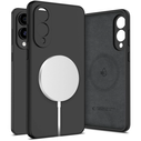 Tech-Protect Liquid Silicone MagSafe Samsung Galaxy S25 Edge Black