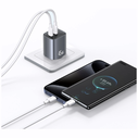 USAMS CC305 T66 45W GaN 2xUSB-C Wall Charger tarnish