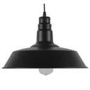 Noir Bell - Pendant Single Light Bell Shade E27 (Ø36 x H25 cm) - VenCore