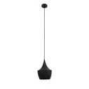 Zeno Black Drop - Κρεμαστό Μονόφωτο Φωτιστικό E27 Μαύρο (VenCore)
