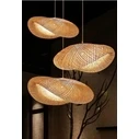 Bamboo Wave Κρεμαστό Μονόφωτο Boho Μπαμπού - VenCore 81700