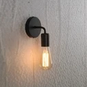 Urban Minimal - Επιτοίχιο Μονόφωτο E27 Μαύρο (VenCore)