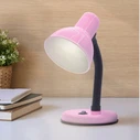 Flexi Desk Pink - Table Desk Lamp Single-Light E27 Pink Metal Bell Shade (Ø12 x W12 x H32 cm) - VenCore