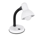 Flexi Desk White - Table Single-Light E27 White Bell Lamp (VenCore)
