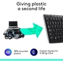 Logitech MK270 - Ασύρματο Σετ Πληκτρολόγιο και Ποντίκι USB (US) - Μαύρο