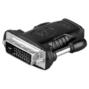 Αντάπτορας HDMI Goobay σε DVI-D Dual-Link 24+1 Pin 68482, Μαύρο