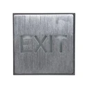Φωτιστικό Αλουμινίου LED EXIT με Επαναφορτιζόμενη Μπαταρία - Πράσινο (VenCore 15657)