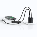 USAMS JC Series CC261 20W GaN Mini Fast Charger 2xUSB-C black
