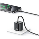 USAMS JC Series CC264 30W GaN Mini Fast Charge 2xUSB-C White Wall Charger