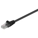 Καλώδιο Δικτύου Goobay 68646, CAT 5e U/UTP, CCA, PVC, 15m, μαύρο