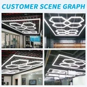 GridAura - Διακοσμητικό LED Φωτιστικό Πάνελ Οροφής 456W (6500K) VenCore