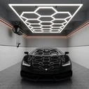 LineaForm - Διακοσμητικό LED Φωτιστικό Πάνελ Οροφής Πολυγωνικού Σχεδιασμού με Εσωτερικά Μοτίβα, VenCore 110-210-011, Ψυχρό Λευκό 6500K