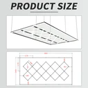 AuraTrek - Διακοσμητικό LED Πάνελ Οροφής 512W 6500K - VenCore