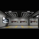 LightMatrix - Διακοσμητικό LED Φωτιστικό Πάνελ Οροφής Πολυγωνικού Σχεδιασμού VenCore (886W, 6500K)