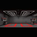 LightMatrix - Διακοσμητικό LED Φωτιστικό Πάνελ Οροφής Πολυγωνικού Σχεδιασμού VenCore (886W, 6500K)