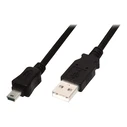 Καλώδιο USB Assmann to mini USB, type B - 1 m