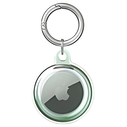 Mercury Apple AirTag Case green