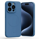 Mercury MagSafe Semi-Silicone Case Apple iPhone 15 Pro blue