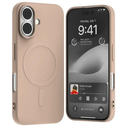Mercury MagSafe Semi-Silicone Case Apple iPhone 16 pink sandy