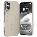 Mercury MagSafe Semi-Silicone Case Apple iPhone 16 Plus stone