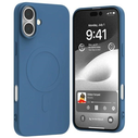 Mercury MagSafe Semi-Silicone Case Apple iPhone 16 Plus blue