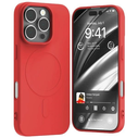Mercury MagSafe Semi-Silicone Case Apple iPhone 16 Pro red