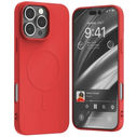 Mercury MagSafe Semi-Silicone Case Apple iPhone 16 Pro Max red