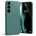 Mercury MagSafe Semi-Silicone Case Samsung Galaxy S24 FE green