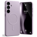 Mercury MagSafe Semi-Silicone Case Samsung Galaxy S24+ Plus lilac purple